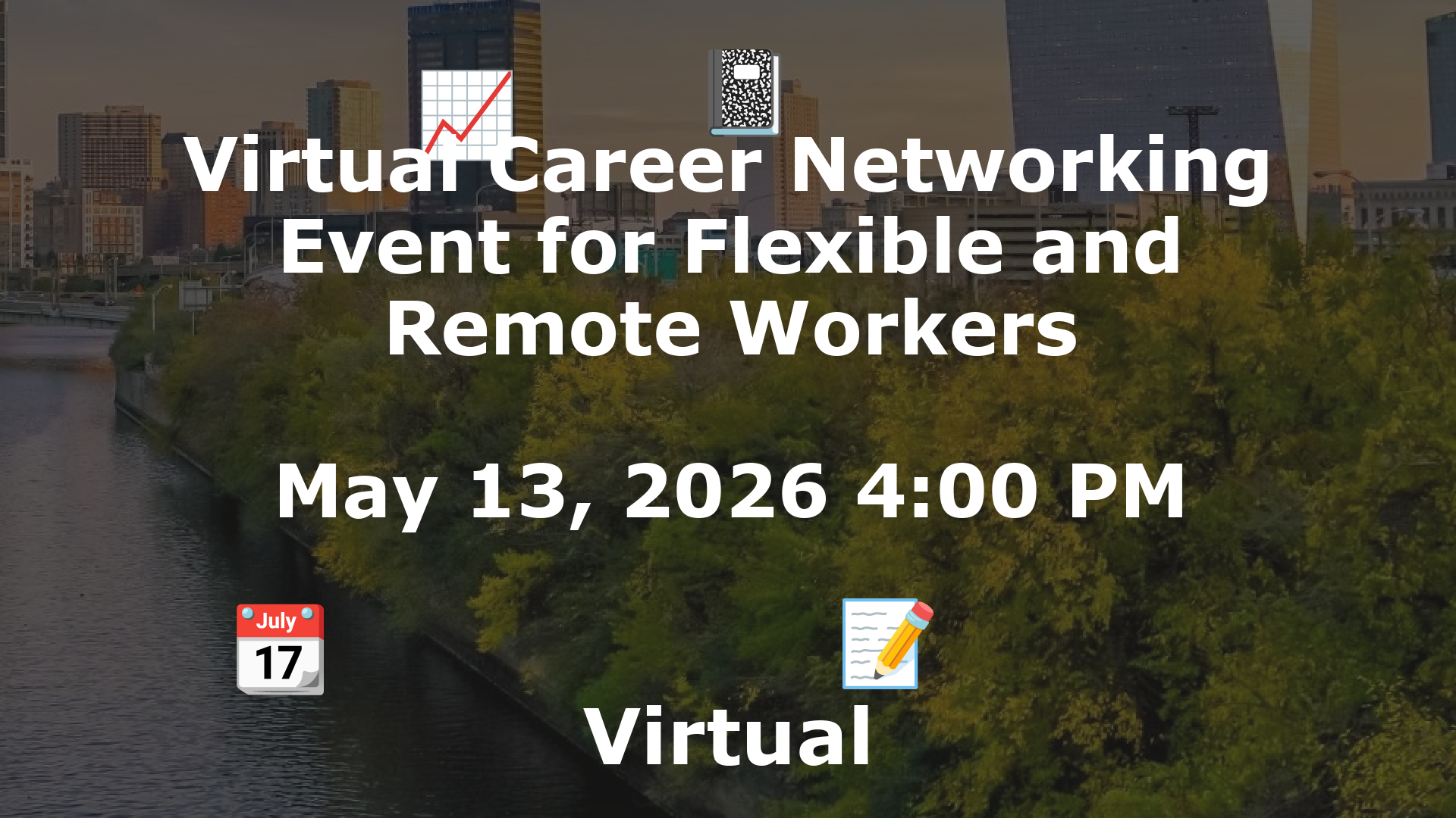 Virtual Career Networking Event for Flexible and Remote Workers event image